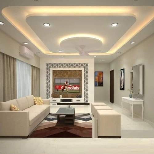 Flawless long-lasting crack-resistant ceiling finishes